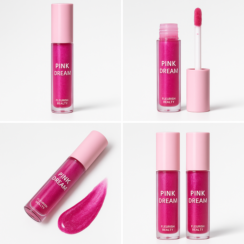 Pink Dream – Gloss Hydratant & Ultra Brillant | Fleurish Beauty