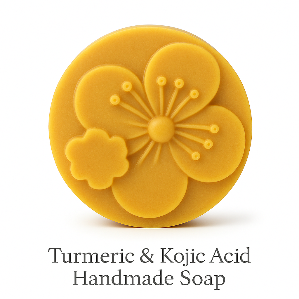 Turmeric & Kojic Acid Soap – Natural Glow & Radiant Skin with Vitamin C 🌿✨. 🌿 100% Natural & Gentle on all skin types
• ✨ Fades dark spots & evens skin tone
• 🍋 Enriched with Vitamin C for radiant, glowing skin
• 💧 Moisturizes &