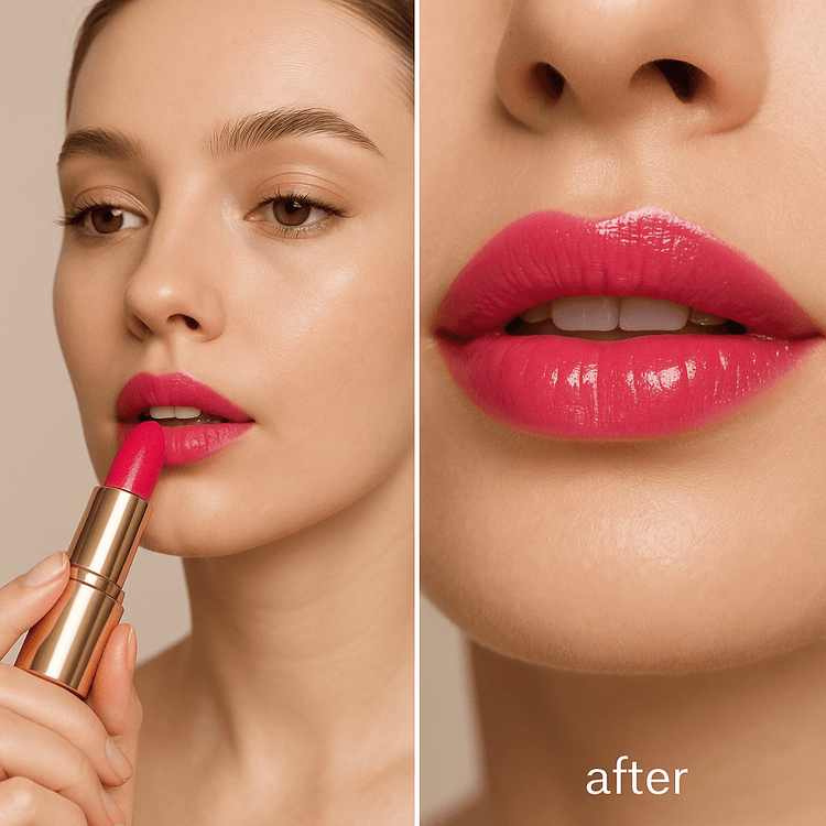 vegan beauty
shiny lips
red lipstick
pink lipstick
natural shine
moisturizing lipstick
luxury makeup
lipstick
lavender lipstick
hydrating
handmade lipstick
glossy lipstick
fuchsia lipstick
Fleurish Beauty
cruelty free
beauty collection
Fleurish Beauty Glossy Lipstick - Rich Colors Collection
Fleurish Beauty Handmade Lip Gloss
Natural Lip Gloss Hydrating & Shiny
Pink Dream Gloss Hydratant & Ultra Brillant
