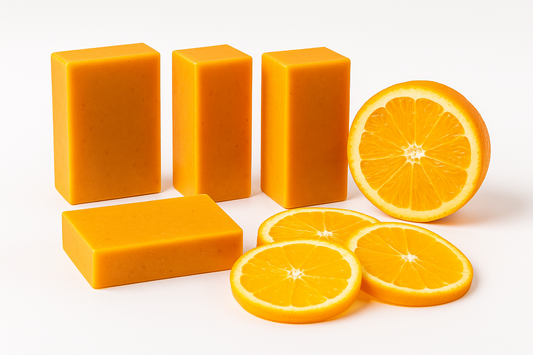 Turmeric & Kojic Acid Soap – Natural Glow & Radiant Skin with Vitamin C 🌿✨.                    🌿 100% Natural & Gentle on all skin types
	•	✨ Fades dark spots & evens skin tone
	•	🍋 Enriched with Vitamin C for radiant, glowing skin
	•	💧 Moisturizes &