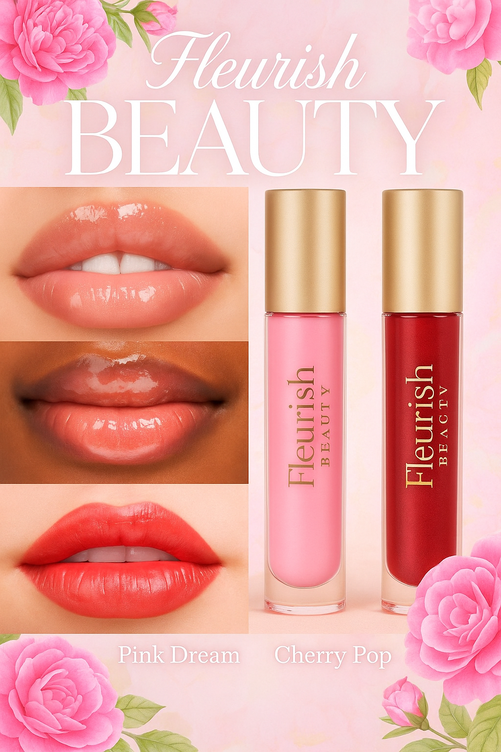Fleurish Beauty – Handmade Lip Gloss